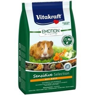 Vitakraft Emotion Sensitive All Ages, Futter für Meerschweinchen 600 g