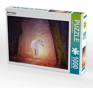 Calvendo Puzzle Mein Einhorn 1000 Teile Puzzle quer | Lege-Größe cm Foto-Puzzle für glückliche Stunden