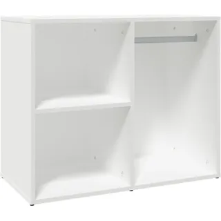 Regal für Schminktisch Weiß 80x40x65 cm Holzwerkstoff - Weiß