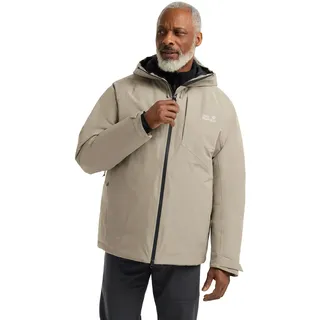 Jack Wolfskin Herren Icecape 2l Down Ins Jkt M Rds, Linen, XL EU