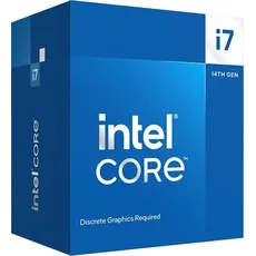 Intel CPU i9-14700F 20 Cores 5.4GHz LGA1700 (LGA 1700, 5.60 GHz, 20 -Core), Prozessor