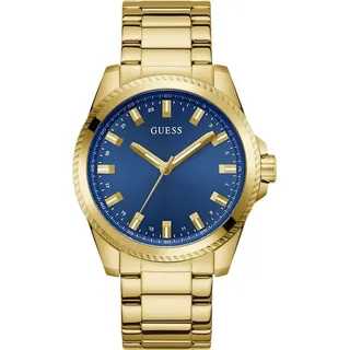 GUESS Herren Uhr Armbanduhr Analog CHAMP GW0718G2 Edelstahl