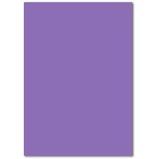 FarbenFroh by GUSTAV NEUSER 50x DIN A4 Papier - Violett - 110 g/m2 - 21 x 29,7 cm - Briefpapier Bastelpapier Tonpapier Briefbogen