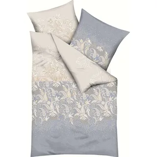 Kaeppel Mako Satin Bettwäsche Sheila 155x200 cm + 80x80 cm Lavendel - Violett