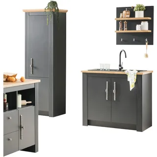 OTTO home KS-Westminster Elektrokochfeld links grau