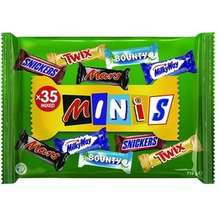 Minis MIXED Minis Schokoriegel 35 St./710,0 g