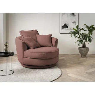 Home Affaire »MAISIE, Love Seat XXL, Lese-Sessel BIG-« Sessel in MEGA CORD u. Web-Velours, 360 Grad drehbar