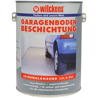 Wilckens Garagenboden-Beschichtung Silbergrau 2,5 l