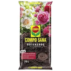 Compo SANA Rosenerde, für alle Beet- und Topfrosen, 20 Liter, 11631