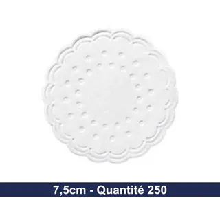 Duni Tropfdeckchen Ø 7,5 cm, 250 St.