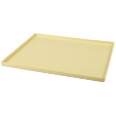 Bild Biskuitrollenmatte Rollmatte Silikon, Backblech für Kuchen (Farbe: Creme),