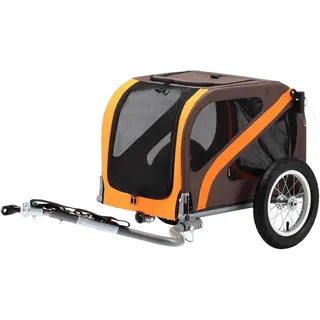 Blue Bird Hundeanhänger braun/orange