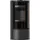 ERIK Ø150 5,5 kW Stahl Schwarz/Abdeckplatte Glas