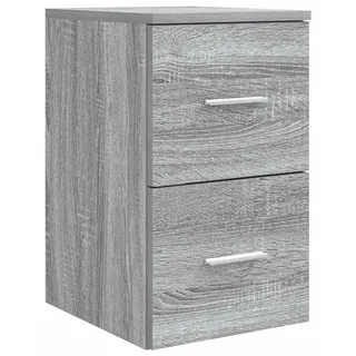 vidaXL Badezimmerschrank Inzwischen Grau Sonoma 30 x 41 x 50 cm - Grau