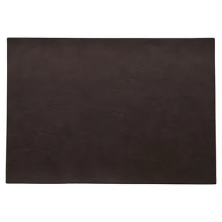 Asa Selection Tischset Vegan Leather 46 x 33 cm Polyurethan Coffee