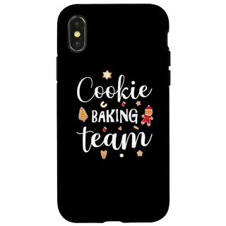 Cookie Baking Team - Weihnachten Familie Backen Lebkuchen Hülle für iPhone X/XS