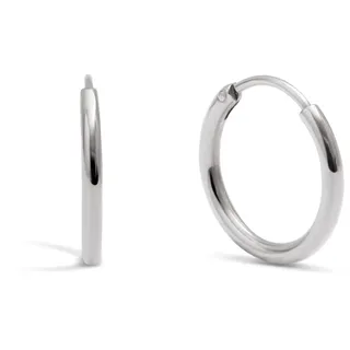 SINGULARU – Creolen Maria. Edelstahl. Schmuck für Damen.