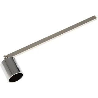 MUXSAM Kerzenlöscher, Kerzenlöscher, Dochtlöscher, Zubehör mit langem Griff, Edelstahl, Kerzenlöscher für die meisten Kerzen Silber