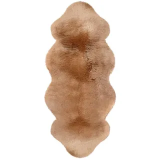 Heitmann-Felle Heitmann Felle »Lammfell KK 1,5 - Premium Qualität« fellförmig 70 mm Höhe echtes Austral. Lammfell, besonders weich, auch ideal als Bettvorleger,