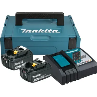 Makita Power Source Kit 18 V 3 Ah Akku-Set 2 Stück
