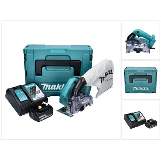 Makita DCC 500 RG1J Akku Diamantschneider 18 V 125 mm Brushless + 1x Akku 6,0 Ah + Ladegerät + Makpac
