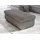 Hocker Moric Strukturstoff 136 x 43 x 64 cm Grau