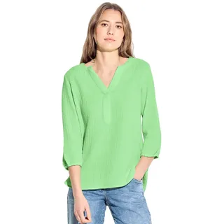 CECIL Damen B344669 Musselin Bluse, Matcha Lime, XS