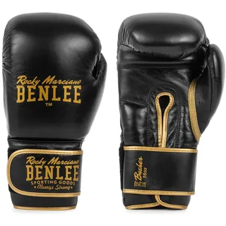 BENLEE Rocky Marciano BENLEE Boxhandschuhe aus Leder BASHER Black/Gold 20 oz