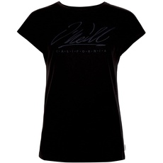 O'NEILL Damen Signature T-Shirt, 19010 Schwarz, L/XL