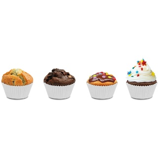 Fisko Muffinform Set Papier Backform Muffinförmchen Cupcake