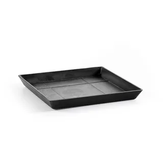 Ecopots Untersetzer Quadratisch 28 x 3 cm Grau