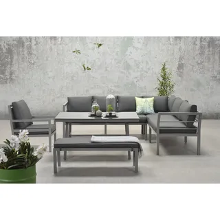 Garden Impressions BLAKES XL Ecklounge Gartenmöbel Sitzgruppe rechts anthrazit