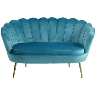 SalesFever Muschelsofa aus Samt
