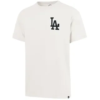 47 Mlb Los Angeles Dodgers Spin Out Midweight Drop Shoulder Kurzarm-t-shirt - Sandstone - L