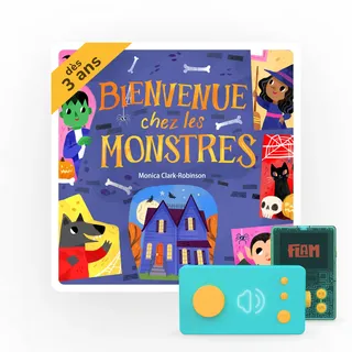 Lunii 3760361141558 Box Willkommen bei den Monstern – interaktives Hörbuch ab 3 Jahren, um auf Meine Fabrik in Geschichten zu hören