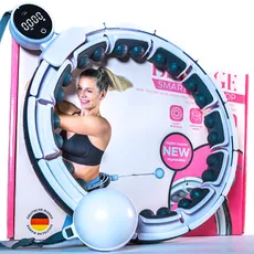 Bellage - Smart Hula Hoop Reifen Erwachsene - Hula Hoop mit Gewichte und Kugel - Sportgeräte Zuhause zum Abnehmen - Hula Hoop Reifen Kinder - Umfang bis zu 112cm