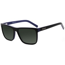 Herren Eckig Große Sonnenbrille Polarisiert UV Schutz Markenbrille Mode Sonnenbrillen Autofahren Dunkle Blau