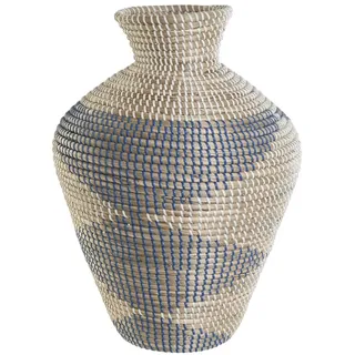 DKD Home Decor Vase der Marke, Blau (35 x 50 x 35 cm)