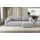 Eckcouch Milano XL Cord 2-Sitzer Grau
