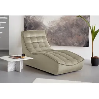 CALIA ITALIA Chaiselongue »Banjo, Designsofa, erstklassiger Sitzkomfort, als Einzelelement« oder als Modulsofa mit den passenden Erweiterungselementen stellbar, beige