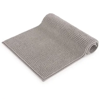 Blumtal Badteppich Hellgrau 50 x 80 cm