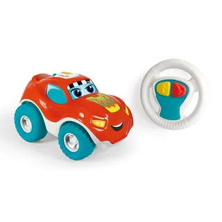 Clementoni - 56180 - Charlie Rent Und Sprechen - RC Auto Mit Fernbedienung Mit Batterien (Französisch Sprache, Niederländische Sprache), Spielzeug Für Kinder, 12-36 Monate, Made In Italien