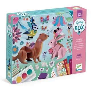 Djeco-Multi-Activity Kit: Feen Box - Rosa