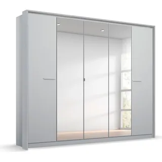 Rauch Drehtürenschrank OTELI 230 x 212 x 58 cm Grau