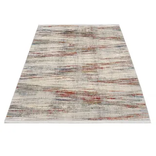 OCI DIE TEPPICHMARKE Teppich OCI DIE TEPPICHMARKE "ELEMENTS GRAPHIC", bunt (multi), B:120cm H:8mm L:180cm, Polyester, Viskose, Teppiche, Teppich