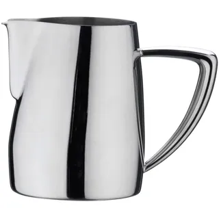 Café Stål DM-010 Milch Krug, 18/10 Edelstahl, 12oz, Silver