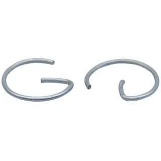 Kolbenclip Set 14mm (2 Stück) Form G für Mofa Moped Mokick Roller