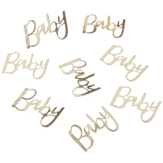 Ginger Ray Gold Foiled Baby Shower Konfetti