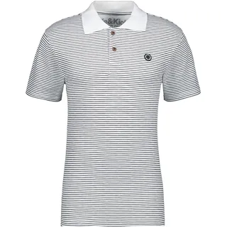 ALIFE and Kickin PaulAK Z Polo Shirt – Herren Poloshirt Kurzarm– Klassisch & Stilvoll – T-Shirt mit Kragen für Freizeit & Business White XL