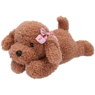 DEPESCHE 13173 TOPModel Floral - Kuscheltier Hund mit gelocktem Fell i